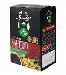 دوغزال چای سیلان زعفران و هل 400گرم